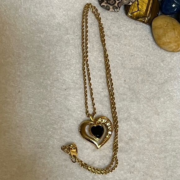 Avon Jewelry - 1994 Avon Heart Necklace